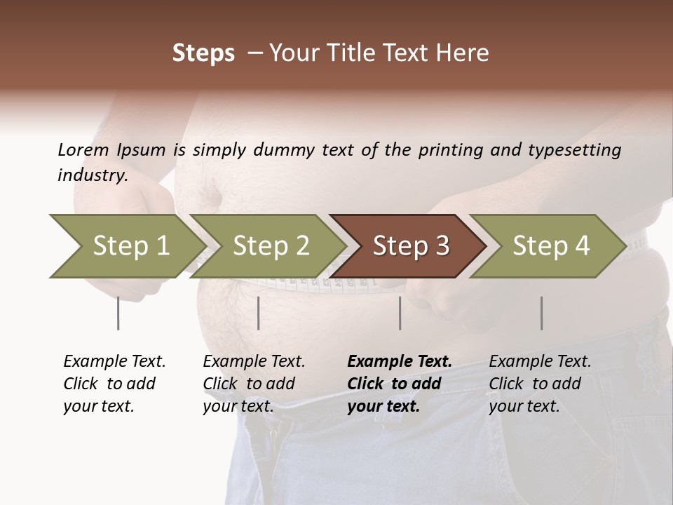 Big Man Pants PowerPoint Template