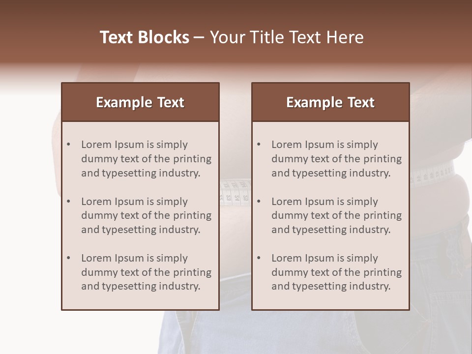 Big Man Pants PowerPoint Template
