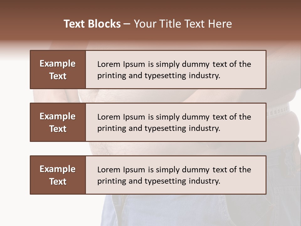 Big Man Pants PowerPoint Template