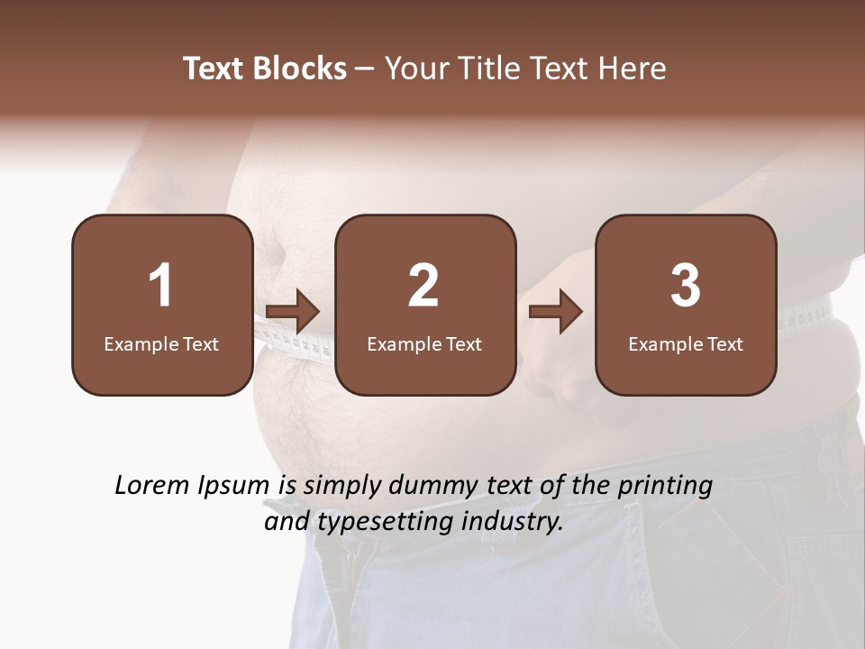 Big Man Pants PowerPoint Template