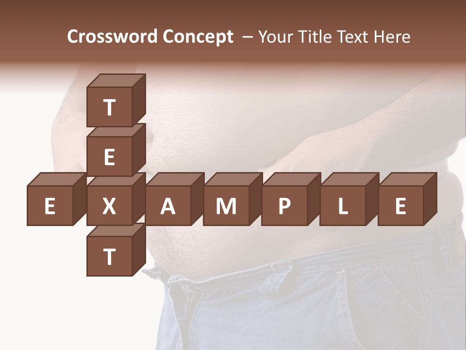 Big Man Pants PowerPoint Template