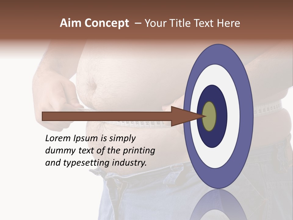 Big Man Pants PowerPoint Template