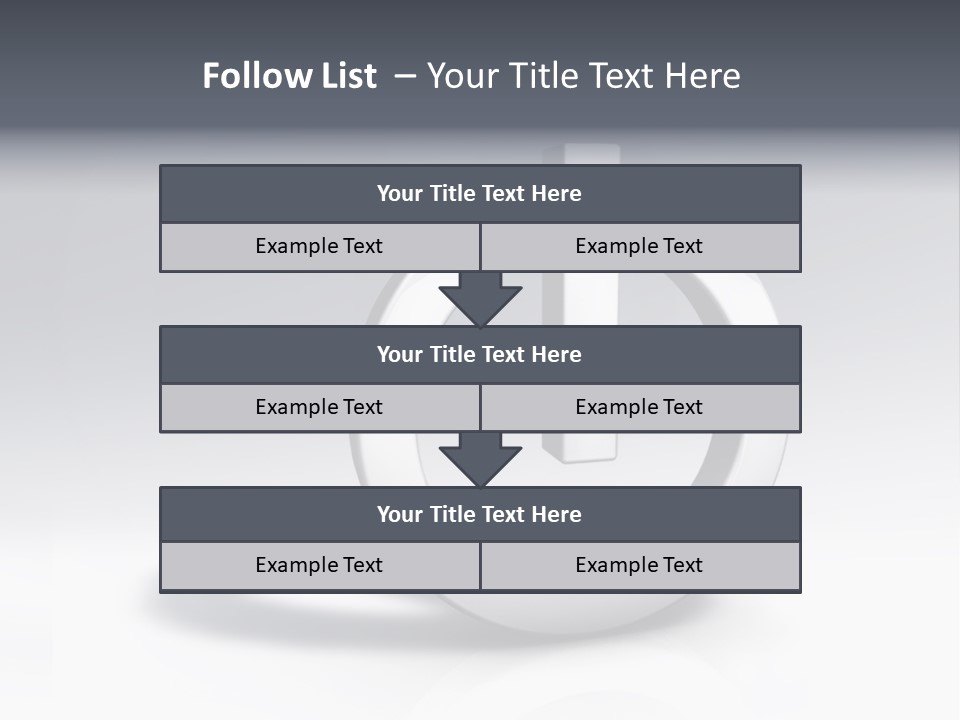 Switch Launch Metallic PowerPoint Template