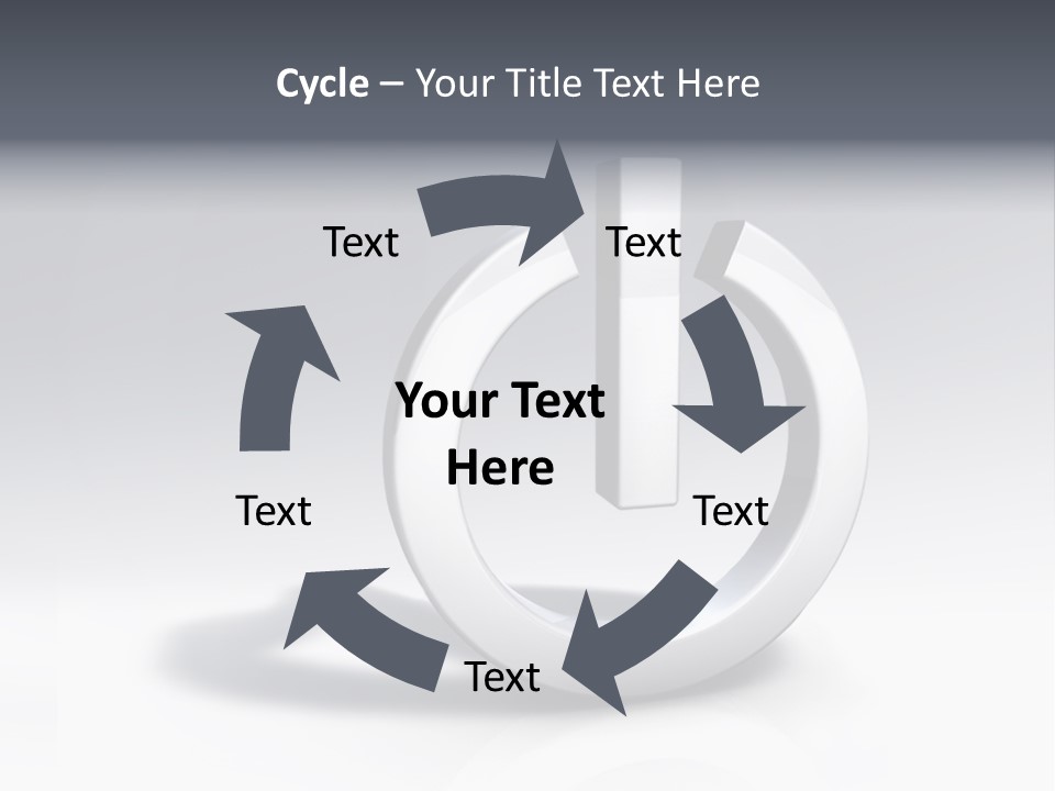 Switch Launch Metallic PowerPoint Template
