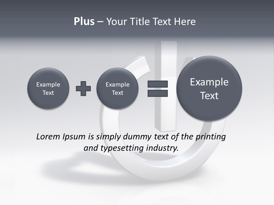 Switch Launch Metallic PowerPoint Template