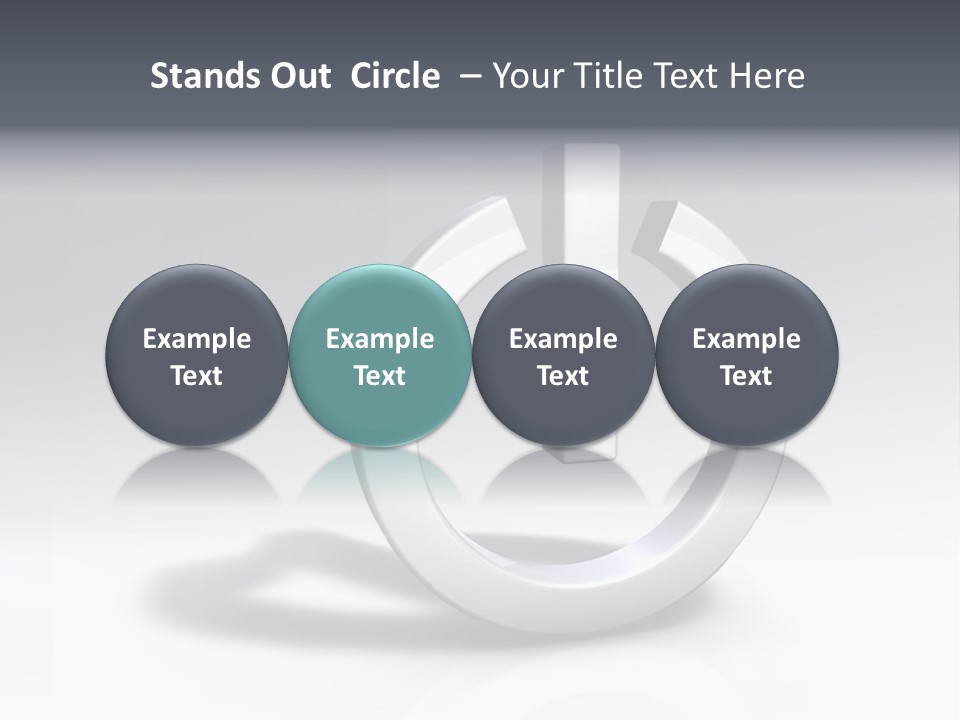 Switch Launch Metallic PowerPoint Template