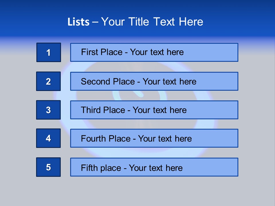 Equipment Start Symbol PowerPoint Template