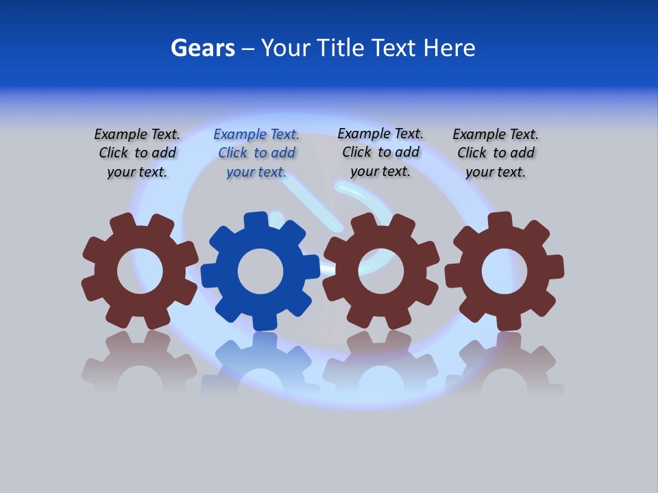 Equipment Start Symbol PowerPoint Template