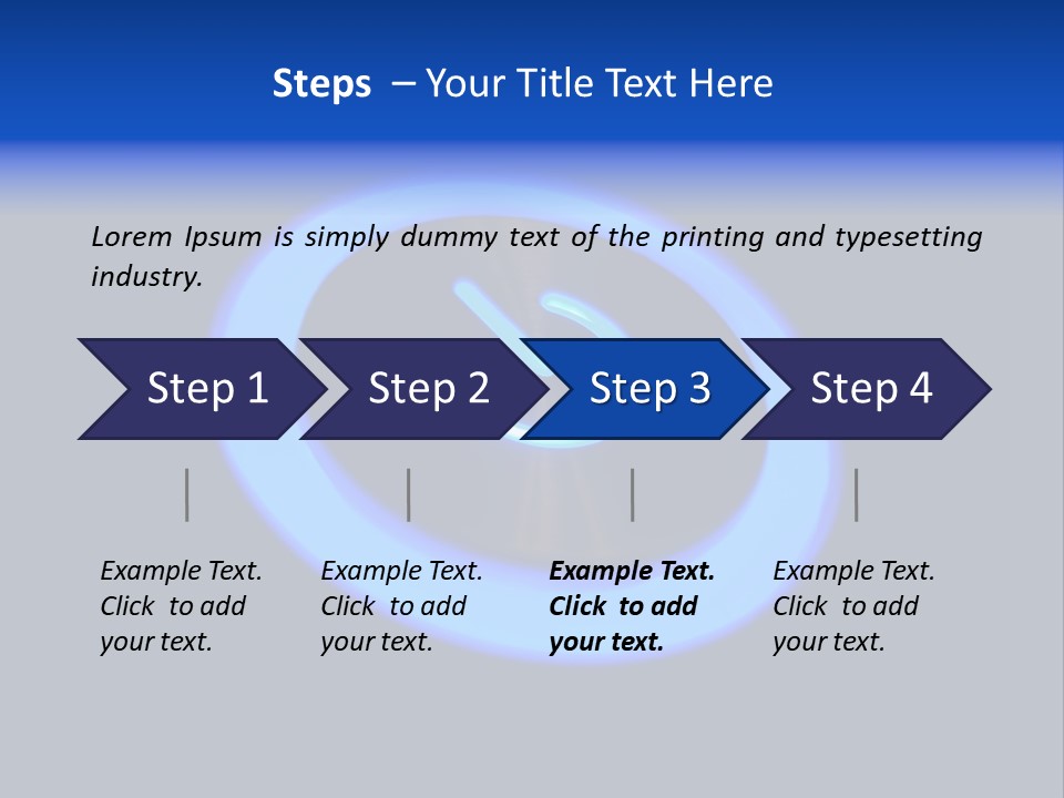 Equipment Start Symbol PowerPoint Template