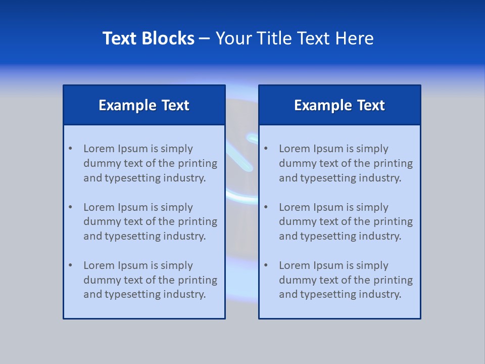 Equipment Start Symbol PowerPoint Template