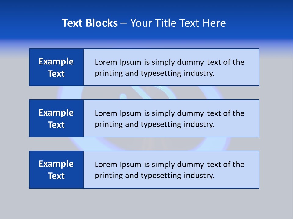 Equipment Start Symbol PowerPoint Template