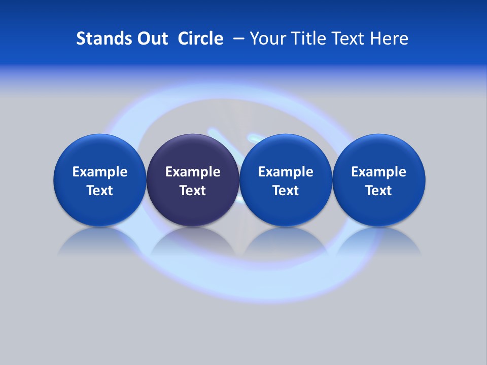 Equipment Start Symbol PowerPoint Template