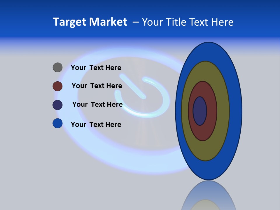 Equipment Start Symbol PowerPoint Template