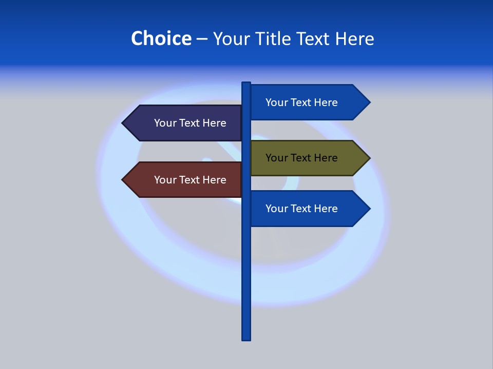 Equipment Start Symbol PowerPoint Template