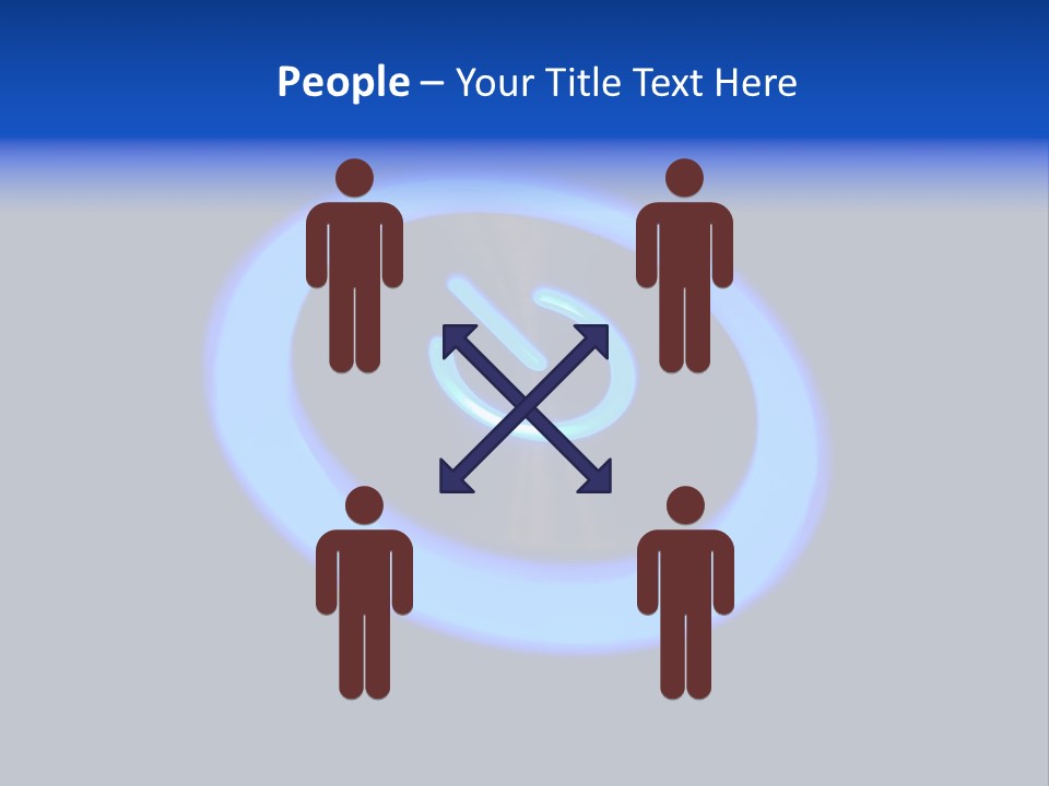 Equipment Start Symbol PowerPoint Template