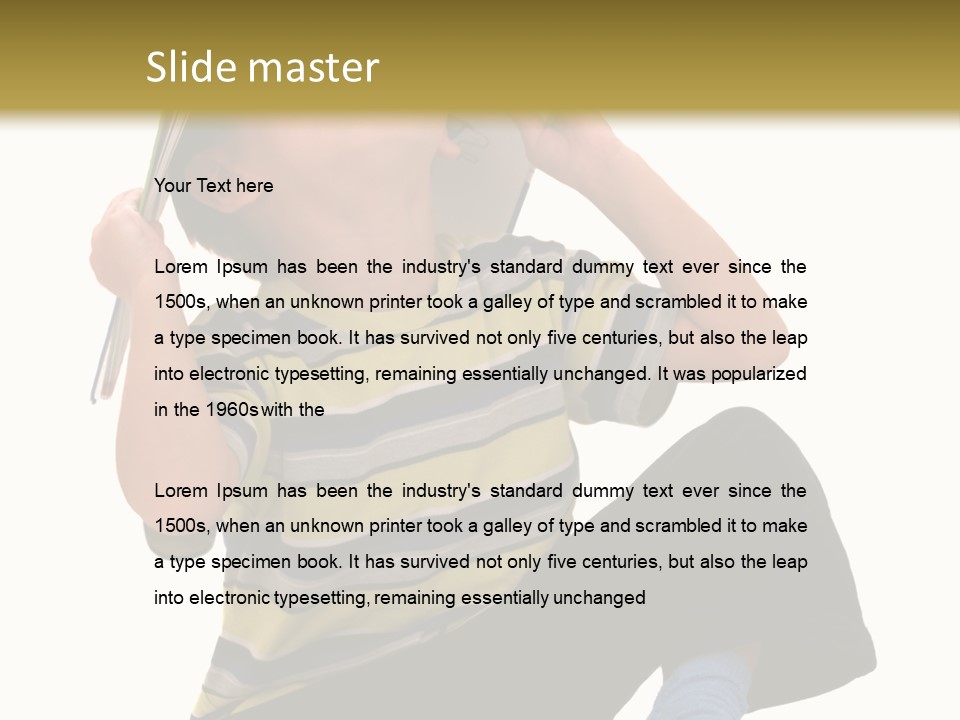 Happiness Looking Fun PowerPoint Template