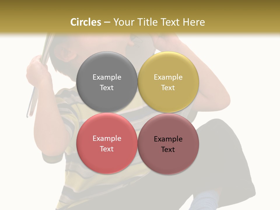 Happiness Looking Fun PowerPoint Template