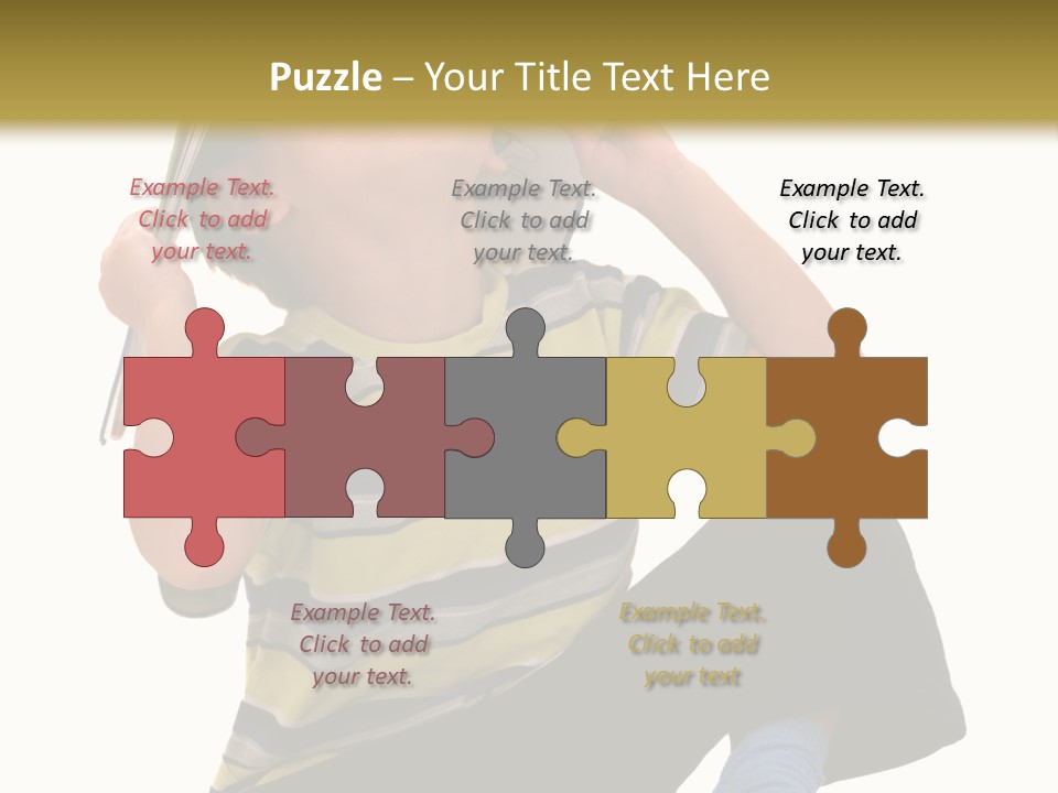 Happiness Looking Fun PowerPoint Template