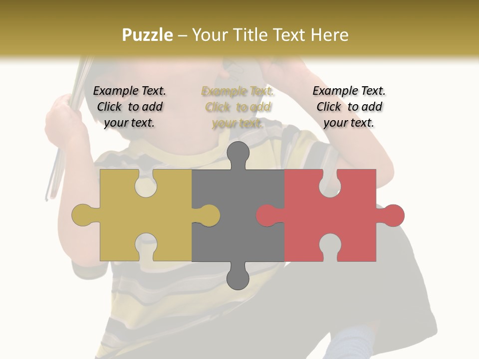 Happiness Looking Fun PowerPoint Template