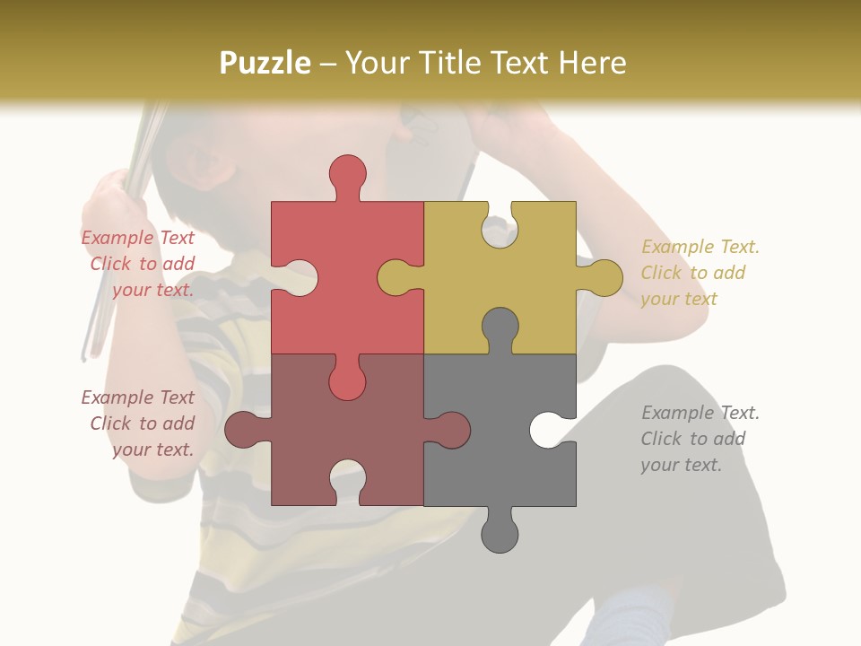 Happiness Looking Fun PowerPoint Template