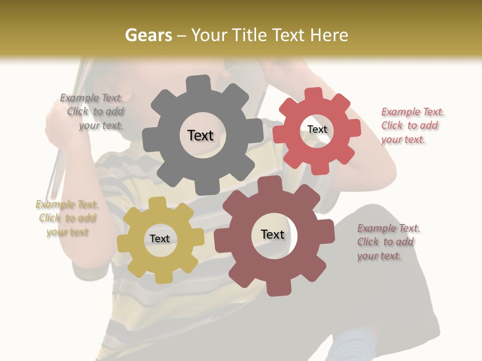 Happiness Looking Fun PowerPoint Template