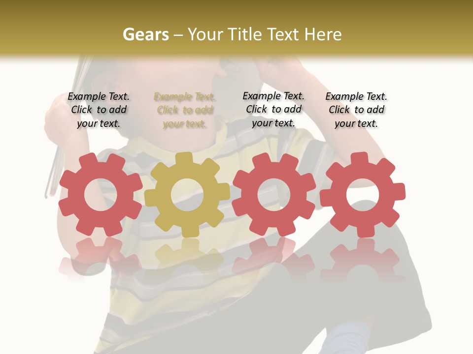 Happiness Looking Fun PowerPoint Template