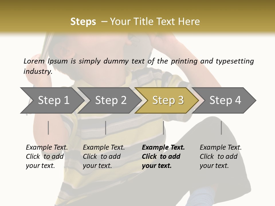 Happiness Looking Fun PowerPoint Template