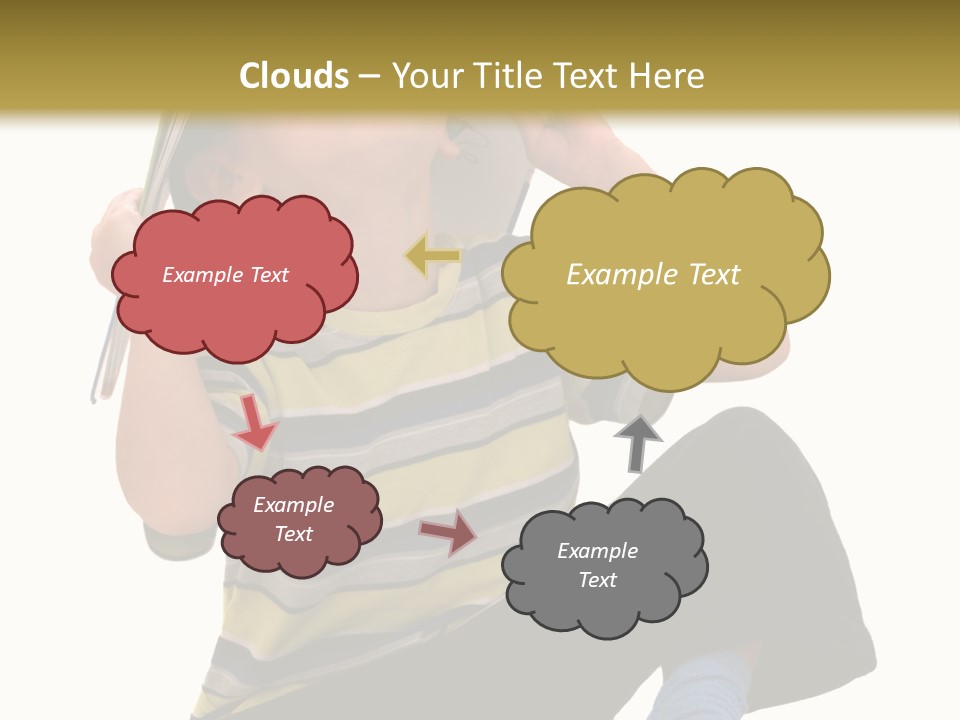 Happiness Looking Fun PowerPoint Template