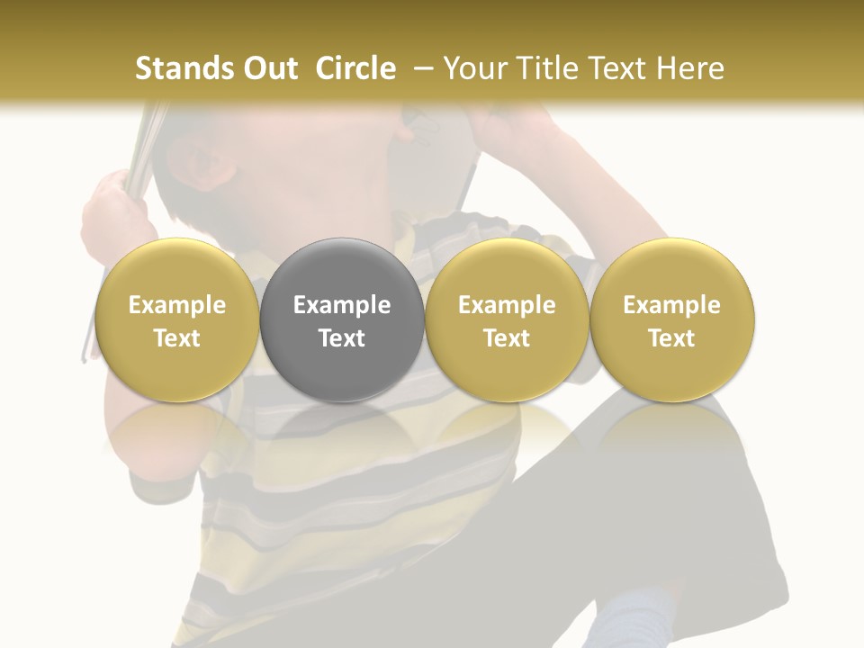 Happiness Looking Fun PowerPoint Template