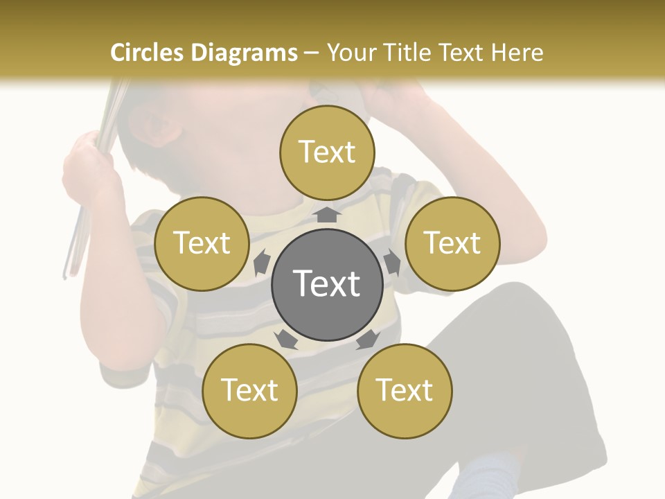 Happiness Looking Fun PowerPoint Template