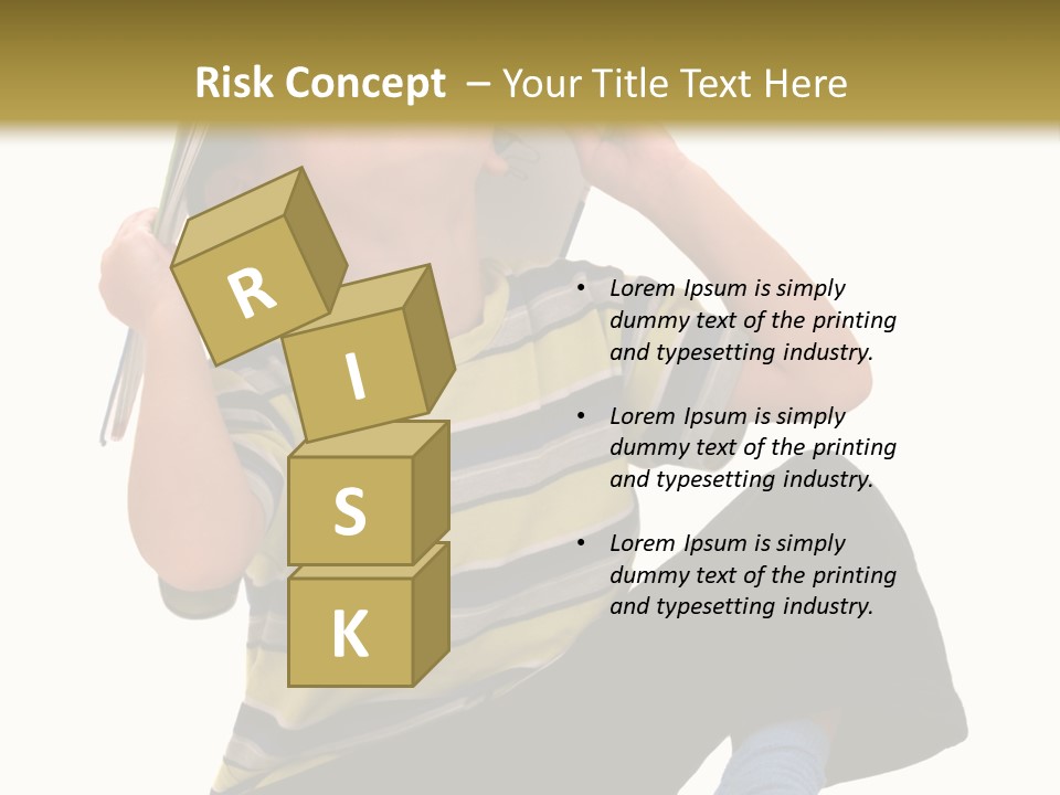 Happiness Looking Fun PowerPoint Template