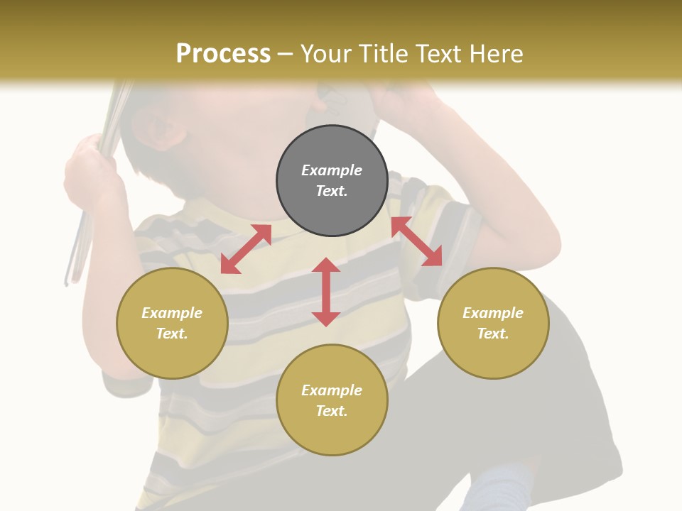 Happiness Looking Fun PowerPoint Template