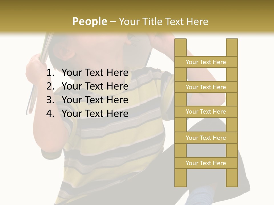 Happiness Looking Fun PowerPoint Template