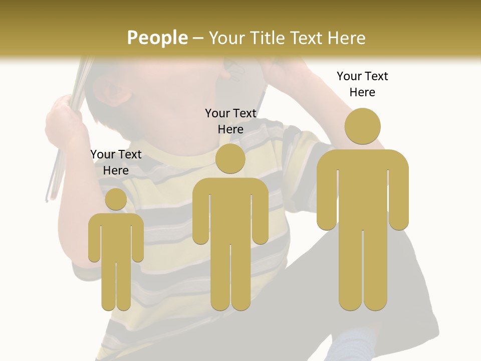 Happiness Looking Fun PowerPoint Template