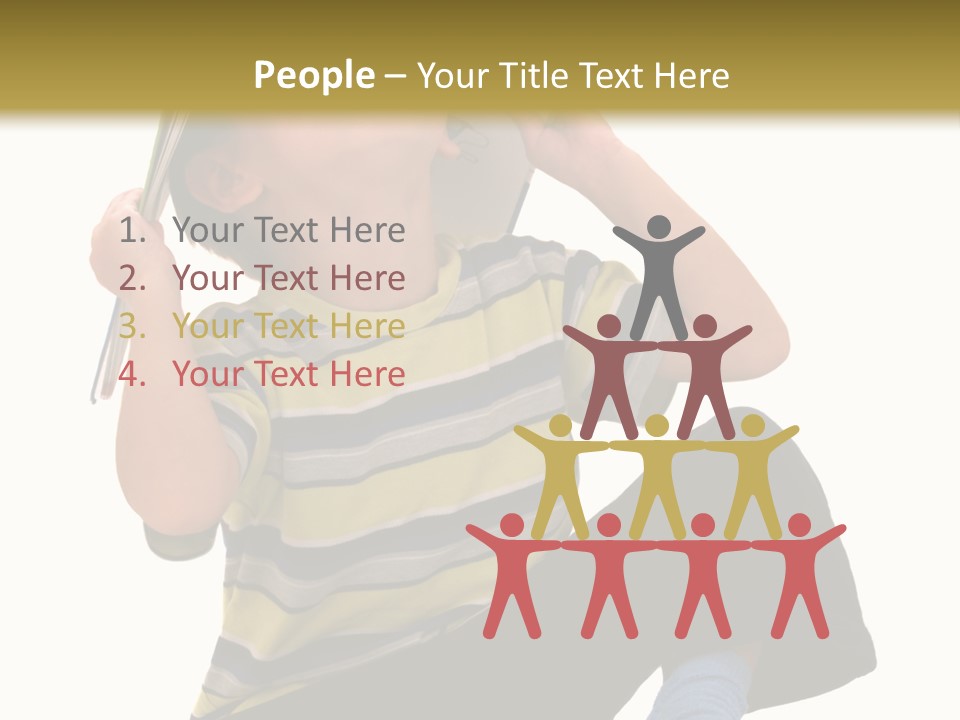 Happiness Looking Fun PowerPoint Template