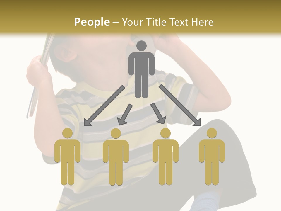 Happiness Looking Fun PowerPoint Template