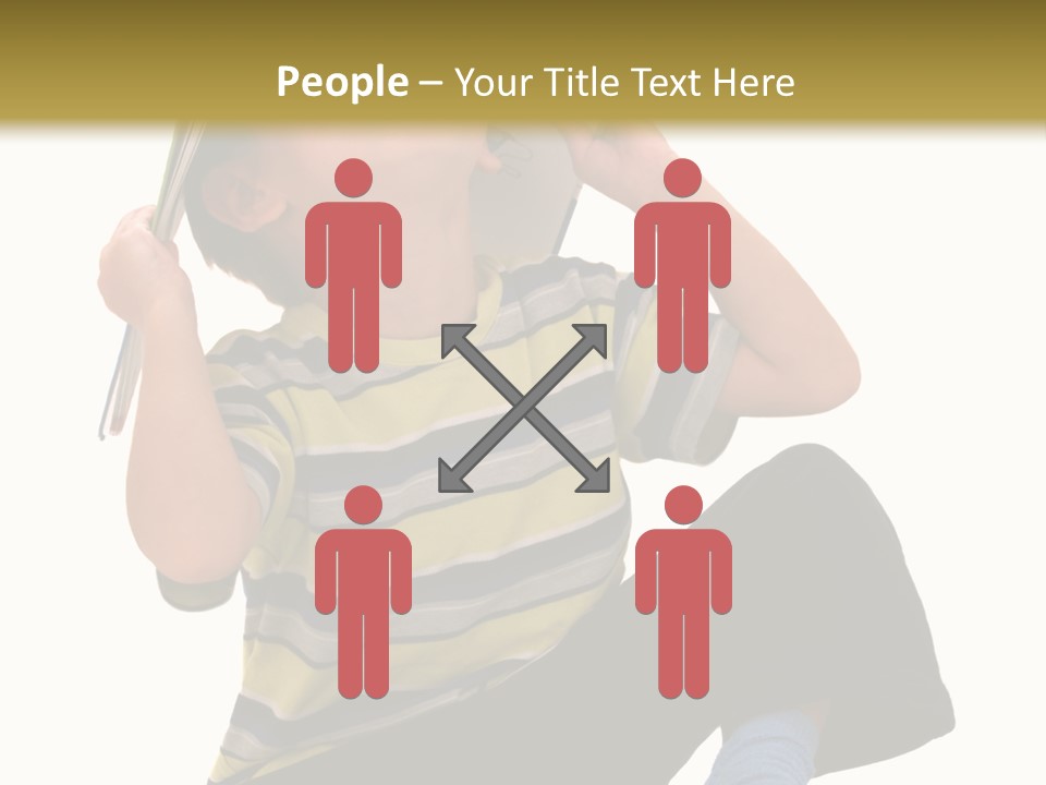 Happiness Looking Fun PowerPoint Template