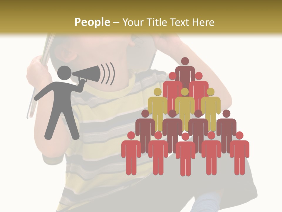 Happiness Looking Fun PowerPoint Template