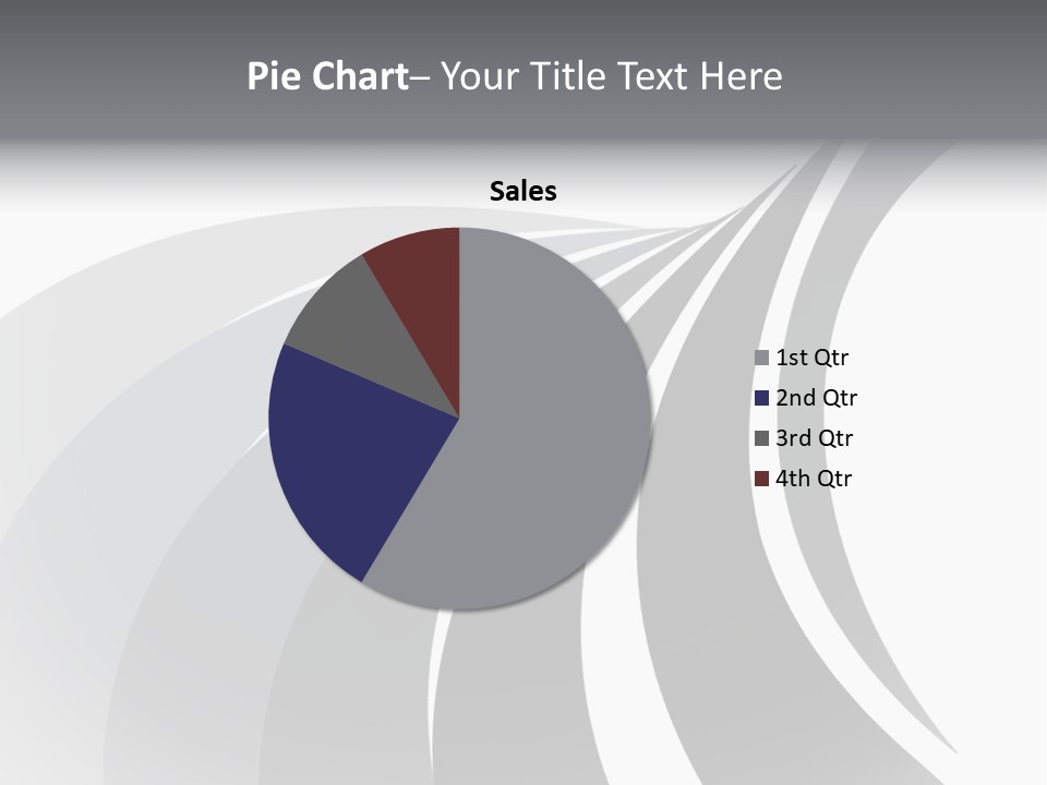 Negative Twisty Effect PowerPoint Template