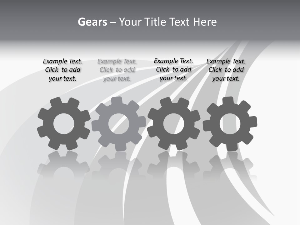 Negative Twisty Effect PowerPoint Template