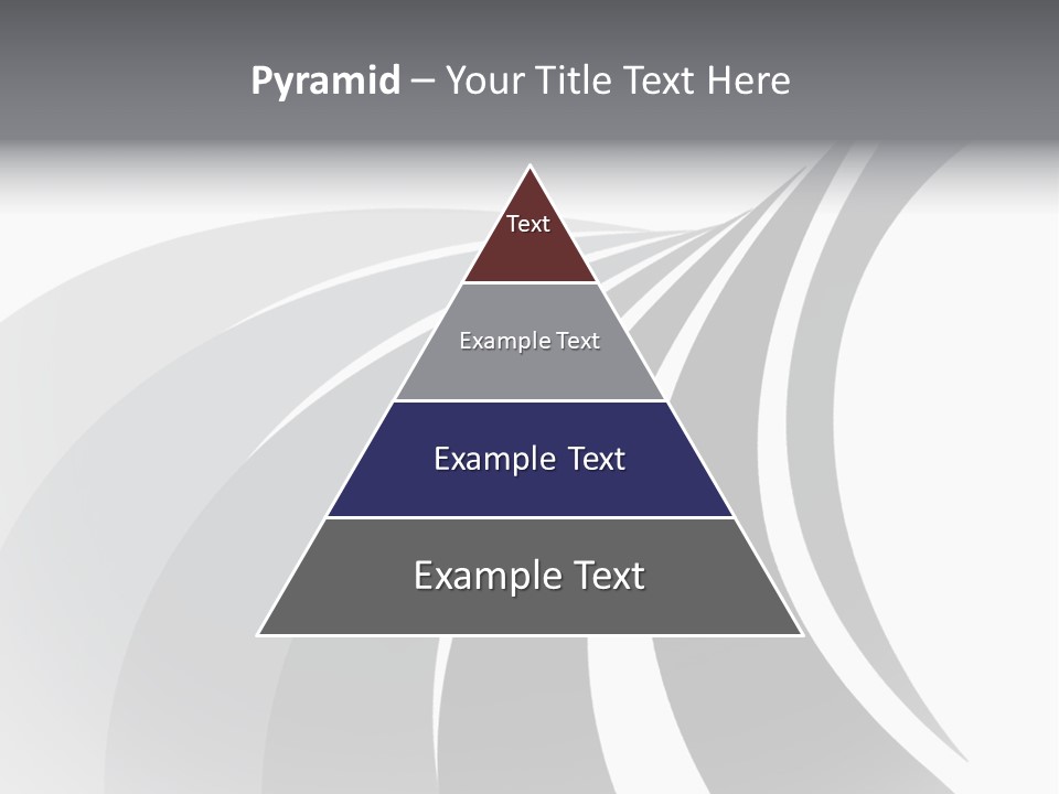 Negative Twisty Effect PowerPoint Template