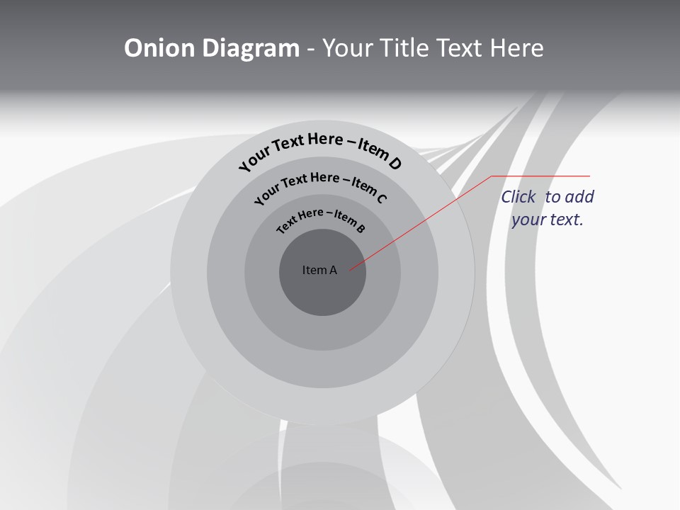 Negative Twisty Effect PowerPoint Template