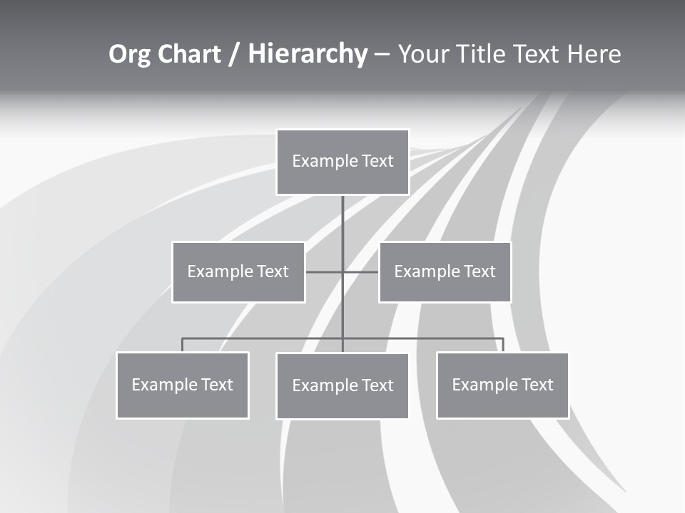 Negative Twisty Effect PowerPoint Template