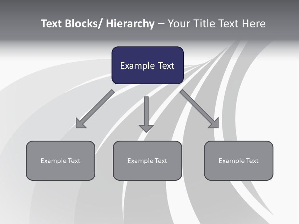 Negative Twisty Effect PowerPoint Template