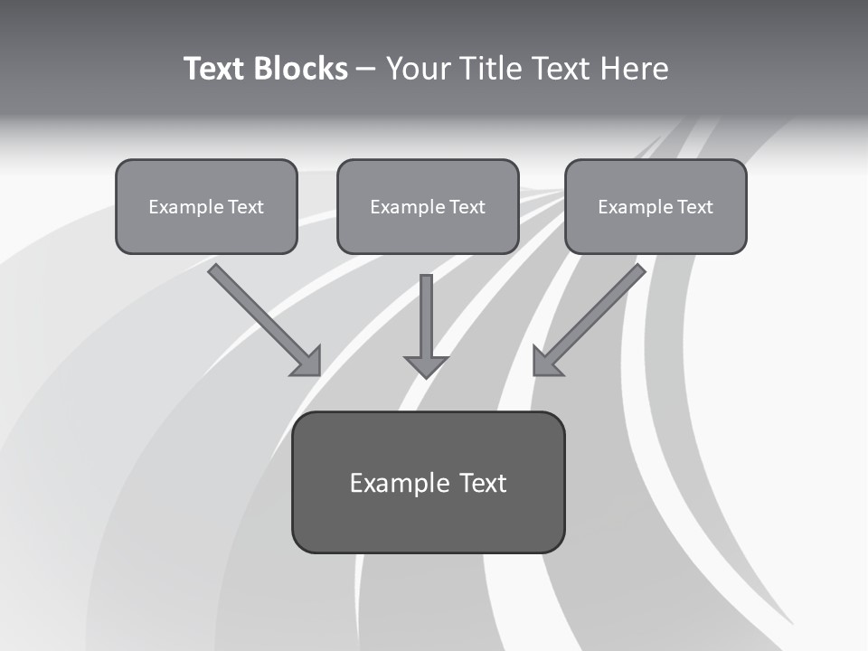 Negative Twisty Effect PowerPoint Template