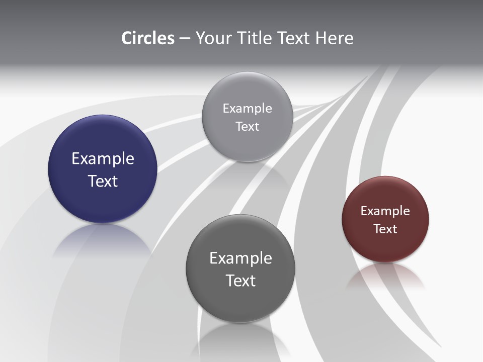 Negative Twisty Effect PowerPoint Template