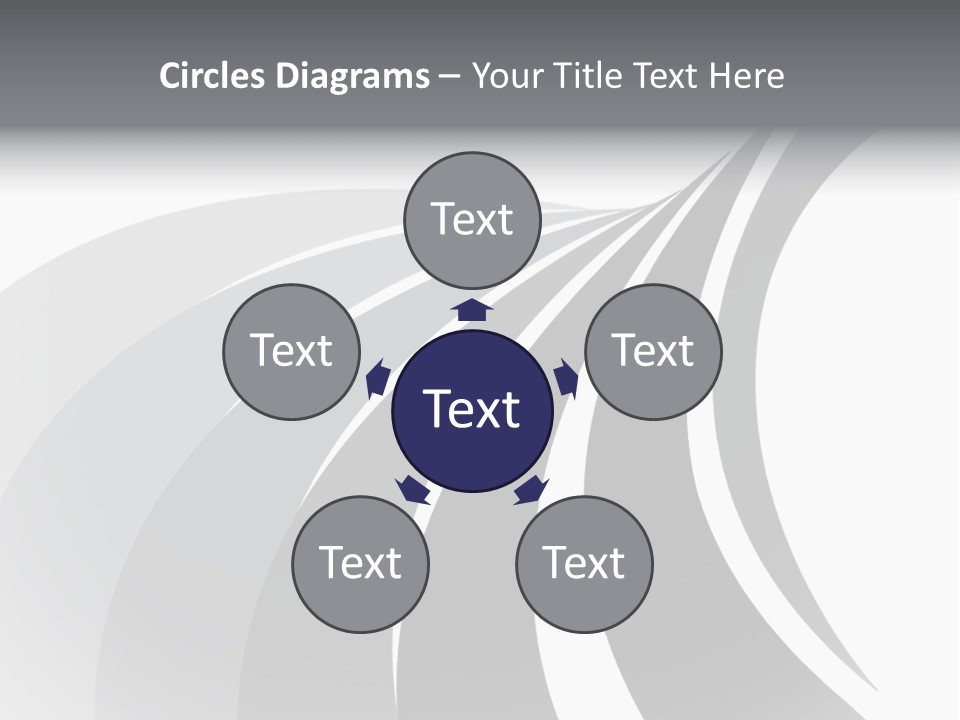 Negative Twisty Effect PowerPoint Template