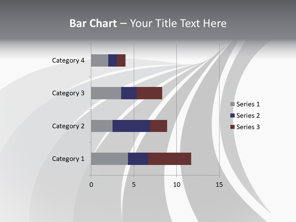 Negative Twisty Effect PowerPoint Template