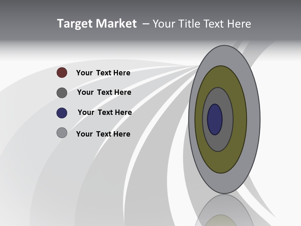 Negative Twisty Effect PowerPoint Template