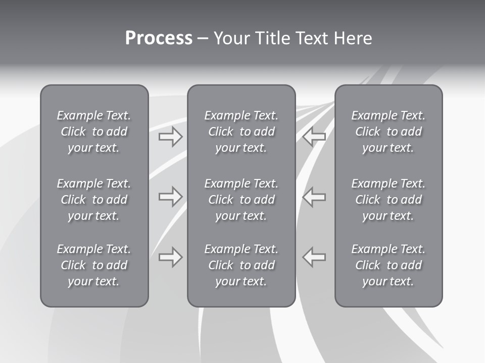 Negative Twisty Effect PowerPoint Template